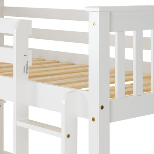 Neptune 3FT Bunk Bed - White